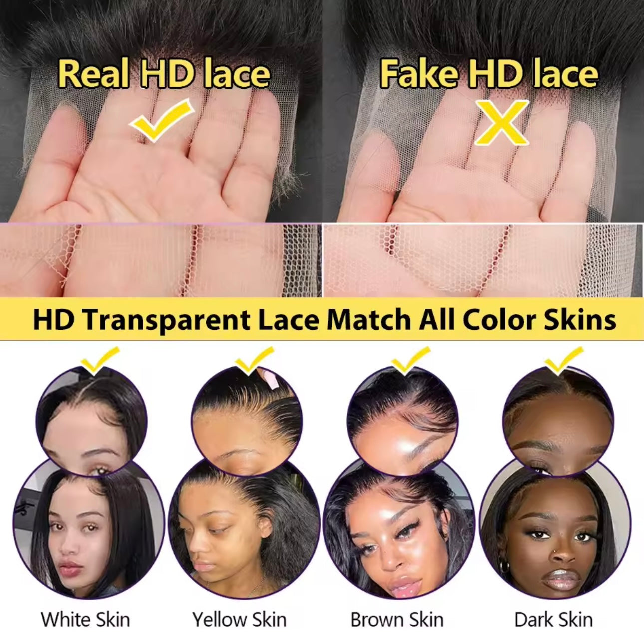 Lace Front Wigs Human Hair